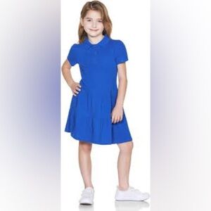 Girls’ Blue Polo Dress Sz 10/12